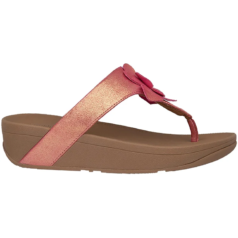 Women's Fit Flop Lottie Corsage Pink Suede Hiking Boot Durability Style  