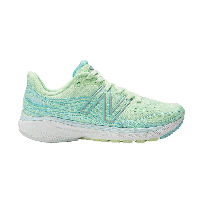 New Balance Women's Fresh Foam X 860v12 - Vibrant Spring Glo/Surf Elastic - Sided Chelsea Look New Balance Women's Fresh Foam X 860v12 - Vibrant Spring Glo/Surf Elastic - Sided Chelsea Look
