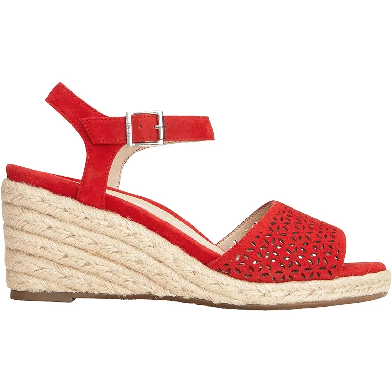 Women's Vionic Ariel Cherry Suede Mod Oxford Design  