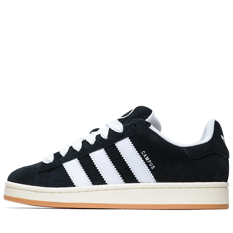 Adidas Campus 00s - Core Black/Cloud White Distressed Leather Shoe Style  