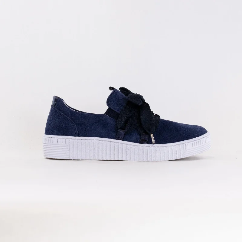 Gabor A1 Sneaker 33.333 (Women's) - Navy Sustainable Shoe Design  