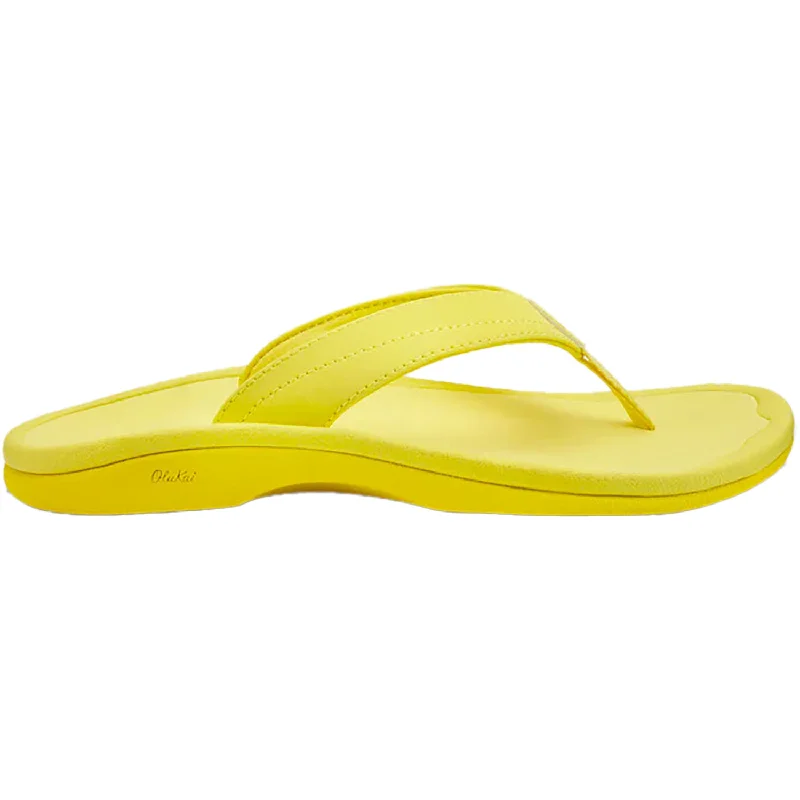 Women's OluKai Ohana Sun/Sun Synthetic Edwardian Shoe Look  