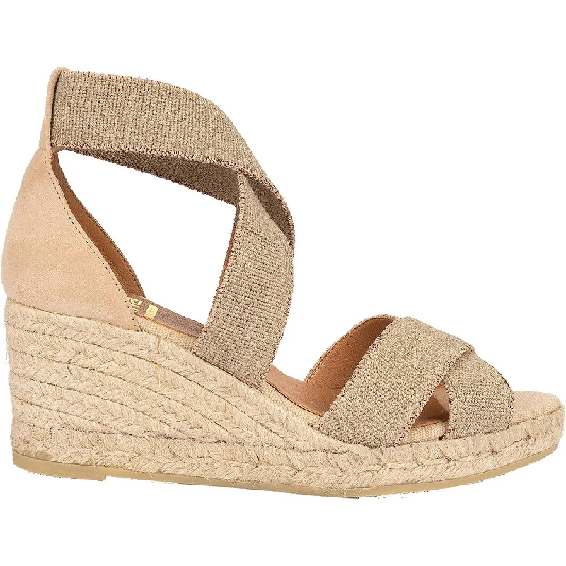 Women's Kanna Laura Beige Leather Buckle -