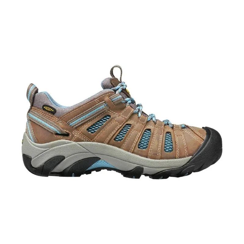 KEEN Women's Voyageur - Brindle/Alaskan Blue Hiking Boot Durability Style  