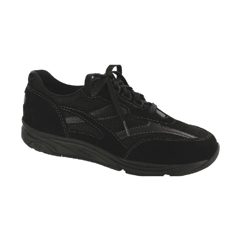 SAS Women's Tour Mesh Lace Up Sneaker - Black Smart - Shoe Functionality Style  