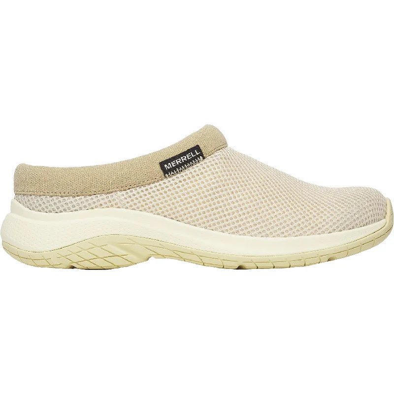 Women's Merrell Encore Breeze 5 Poplar/Butter Cream Mesh Neon - Accent Sneaker Look  