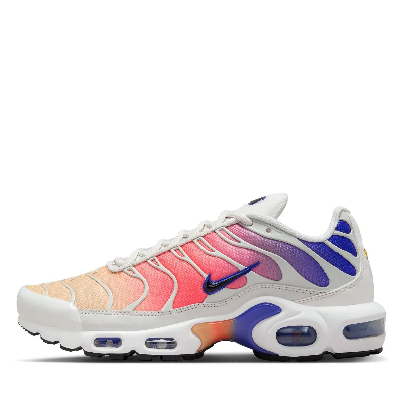 Women's Nike Air Max Plus - Platinum Tint/Black Tailored Oxford Style 