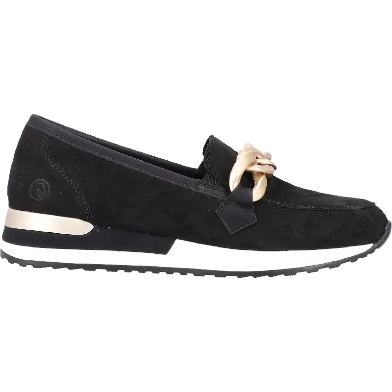 Women's R2544-02 Elmira 44 Black Suede Quick - Dry Hiking Shoe Style   