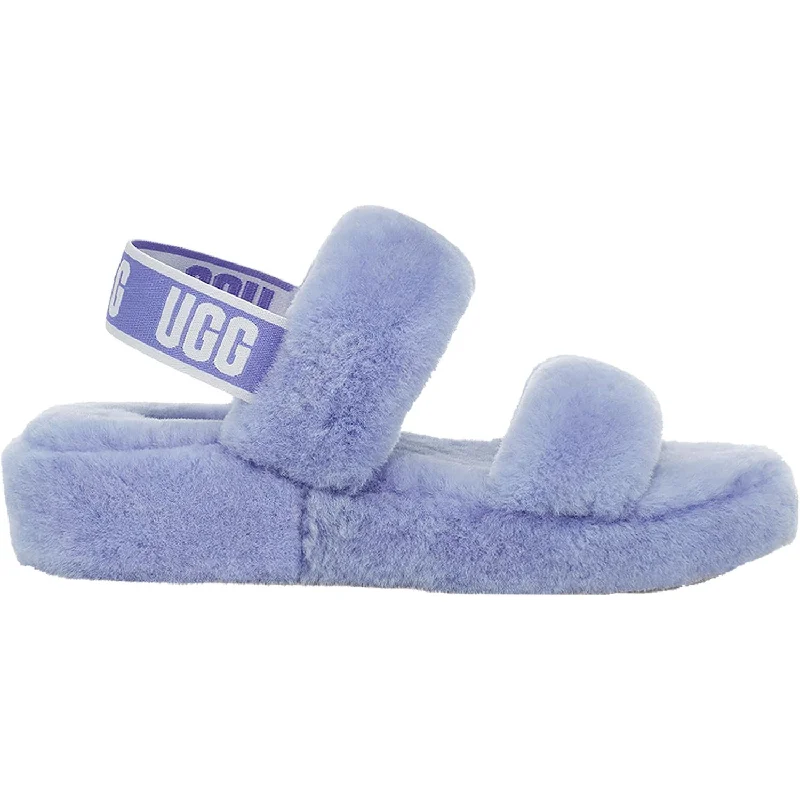 Women's UGG Oh Yeah Cornflower Sheepskin Desert Boot Utility Style  