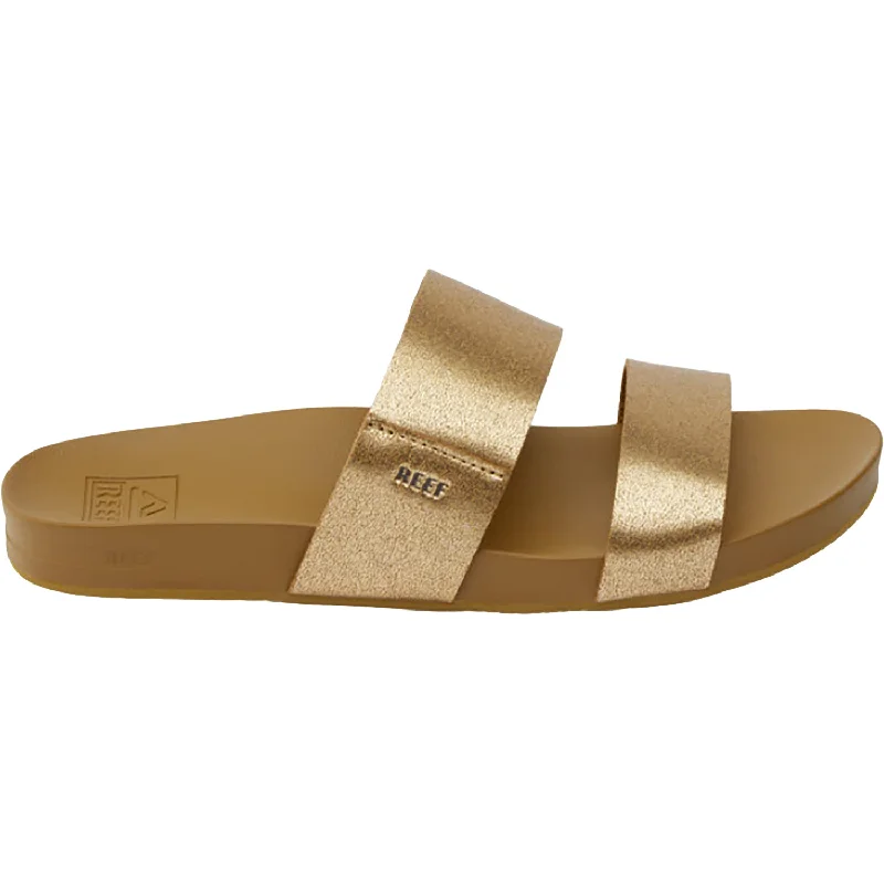 Women's Reef Cushion Vista Copper/Tan Synthetic Suede Desert Boot 