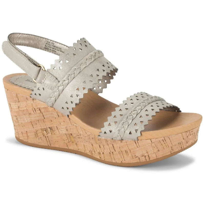 Baretraps Womens Rene Cork Platform Wedge Sandals Smart - Shoe Functionality Style  