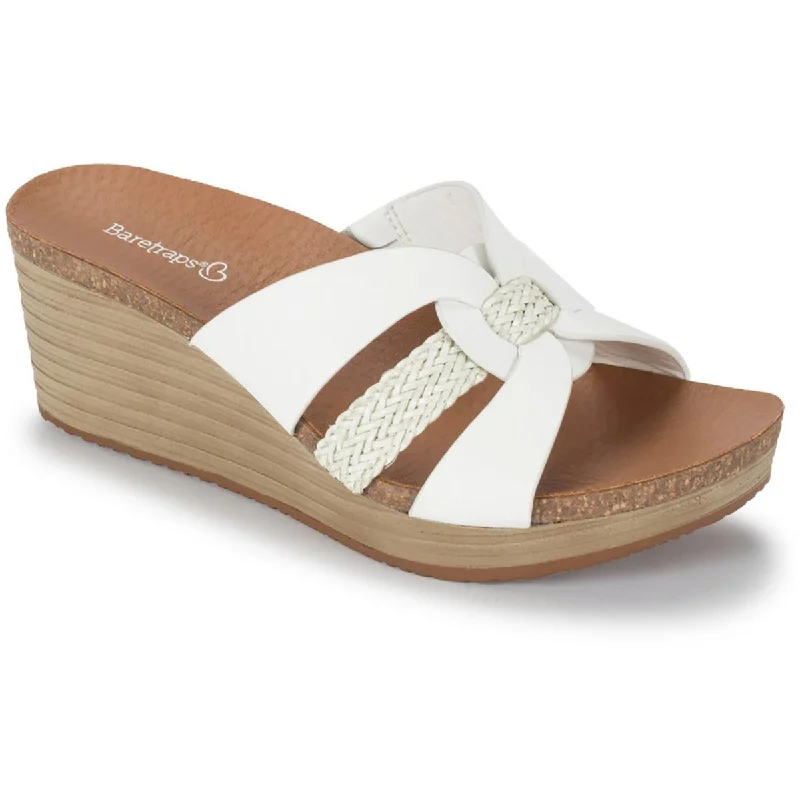 Baretraps Womens YADORA Slide Sandals Memory - Foam Slipper Look  