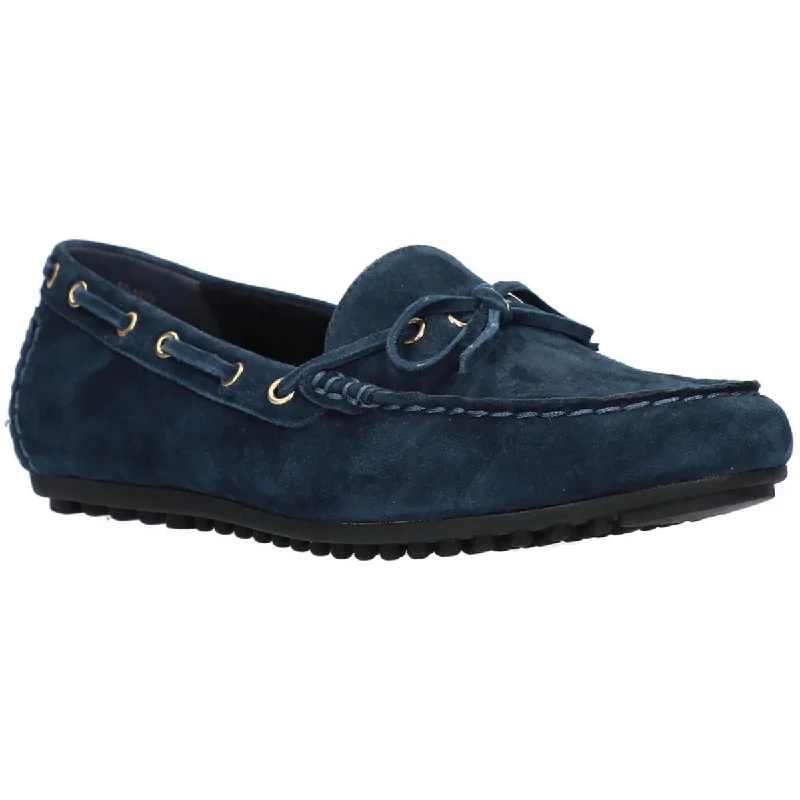 Bella Vita Womens Scout Leather Slip On Moccasins Business Monk Strap Style  