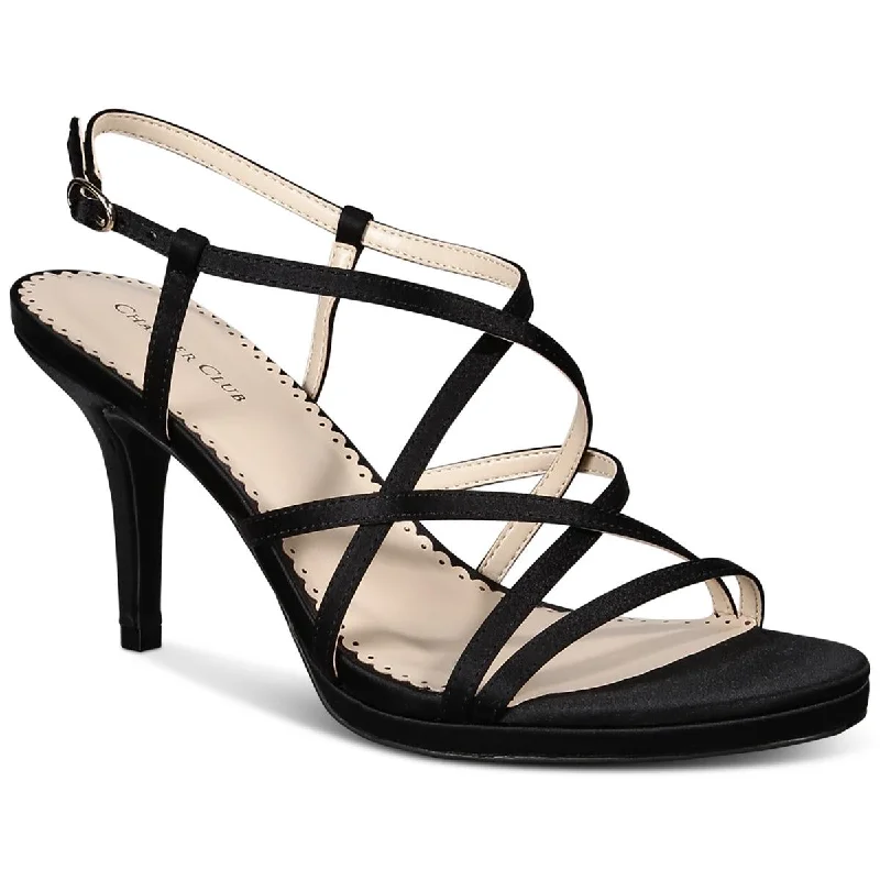 Charter Club Womens Merlott Strappy Dressy Kitten Heels Art Deco - Inspired Shoe Look Charter Club Womens Merlott Strappy Dressy Kitten Heels Art Deco - Inspired Shoe Look