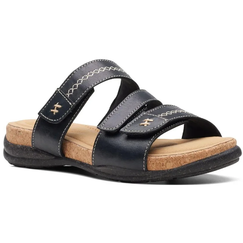 Clarks Womens Slide Slip On Slide Sandals Slide Sandal Beach Style  