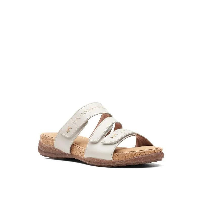 Clarks Womens Roseville Bay Leather Slip-On Slide Sandals Tech - Inspired Sneaker Look Clarks Womens Roseville Bay Leather Slip-On Slide Sandals Tech - Inspired Sneaker Look