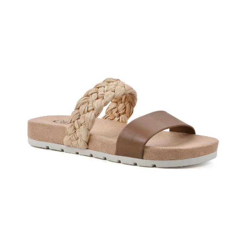 Cliffs by White Mountain Womens Tonic Slip On FootBed Slide Sandals Ankle - High Military Boot Style Cliffs by White Mountain Womens Tonic Slip On FootBed Slide Sandals Ankle - High Military Boot Style