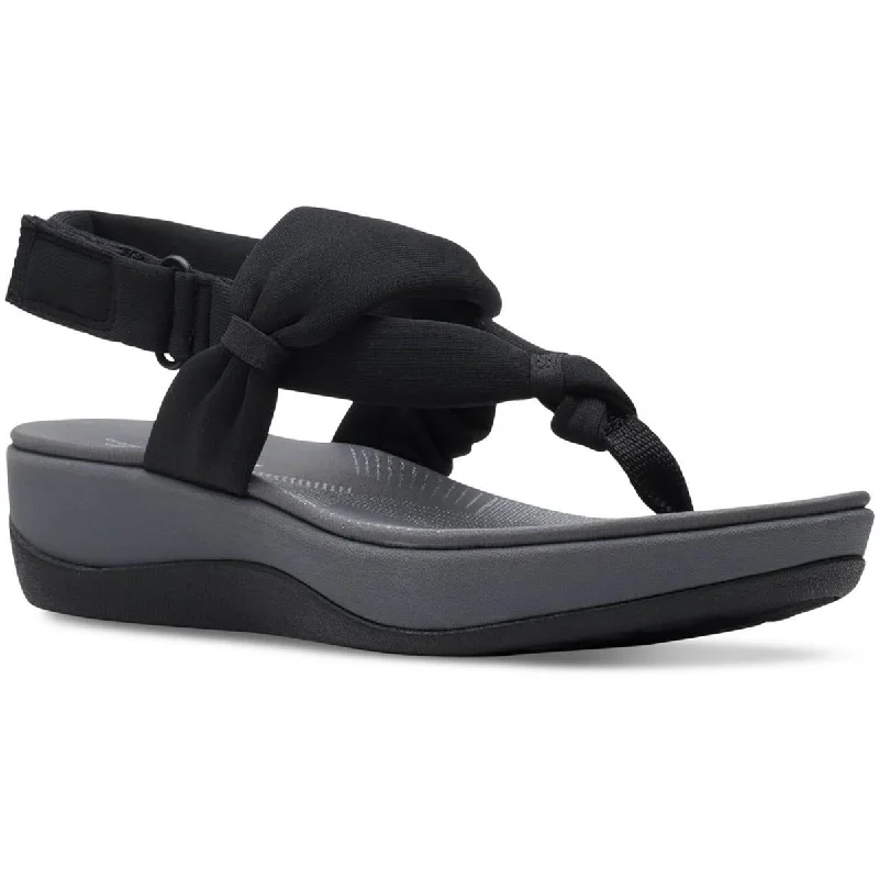 Cloudsteppers by Clarks Womens Arla Nicole Slip On Washable Strappy Sandals Casual Loafer Style Cloudsteppers by Clarks Womens Arla Nicole Slip On Washable Strappy Sandals Casual Loafer Style