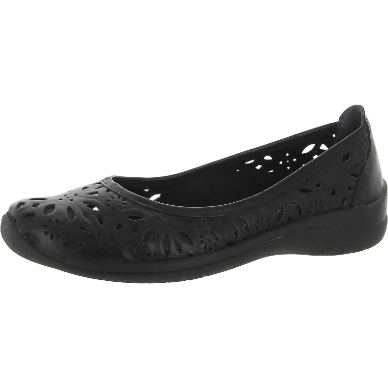 David Tate Womens SAFE Leather Slip On Moccasins Lightweight Tennis Sneaker Look  