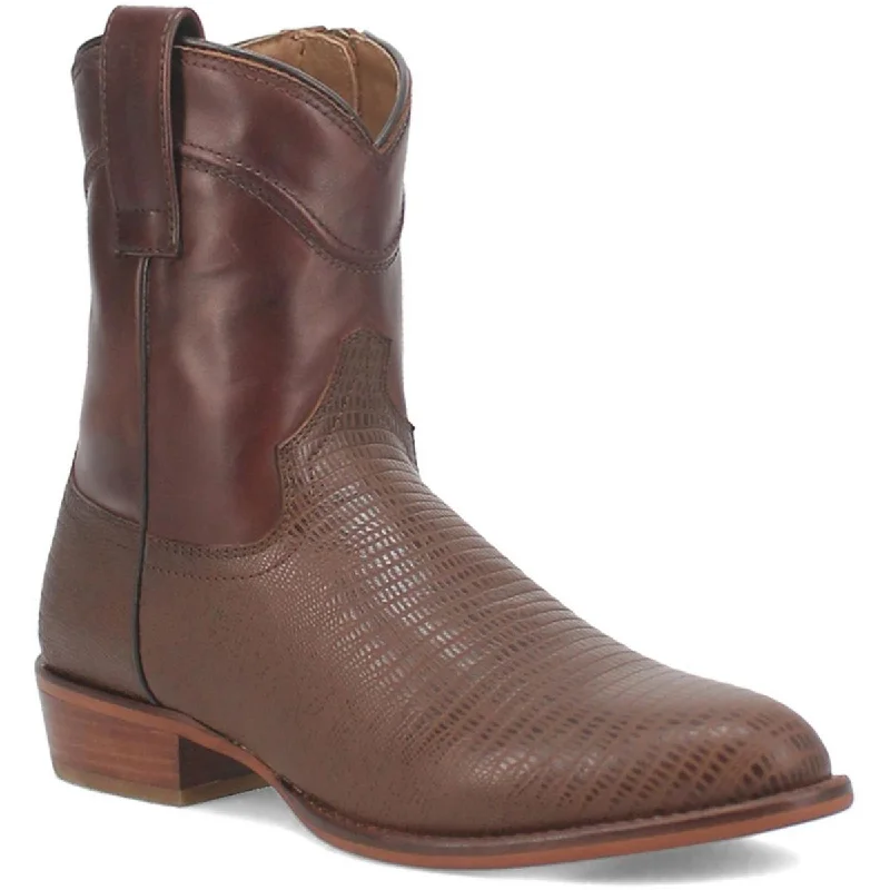 Dingo Mens Jackson Leather Booties Ankle Boots Vintage Oxford Appeal 