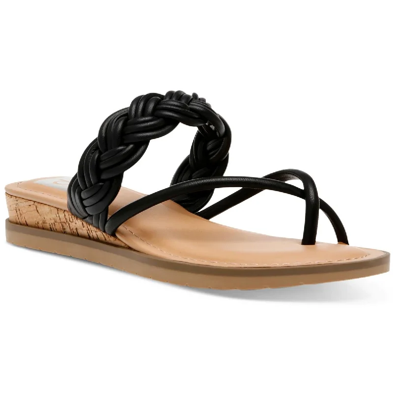 DV By Dolce Vita Womens FIORELLA Strappy Slide Sandals Mod Oxford Design  
