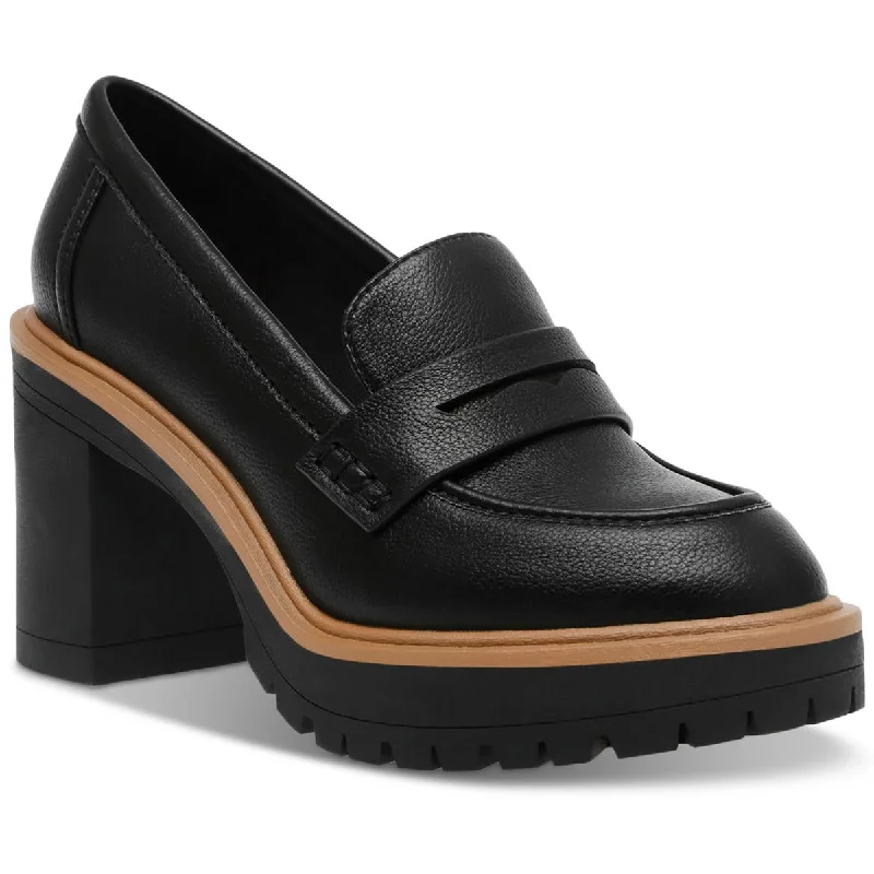 DV By Dolce Vita Womens Jayjay Faux Leather Slip-On Loafers Combat - Inspired Military Boot Look DV By Dolce Vita Womens Jayjay Faux Leather Slip-On Loafers Combat - Inspired Military Boot Look