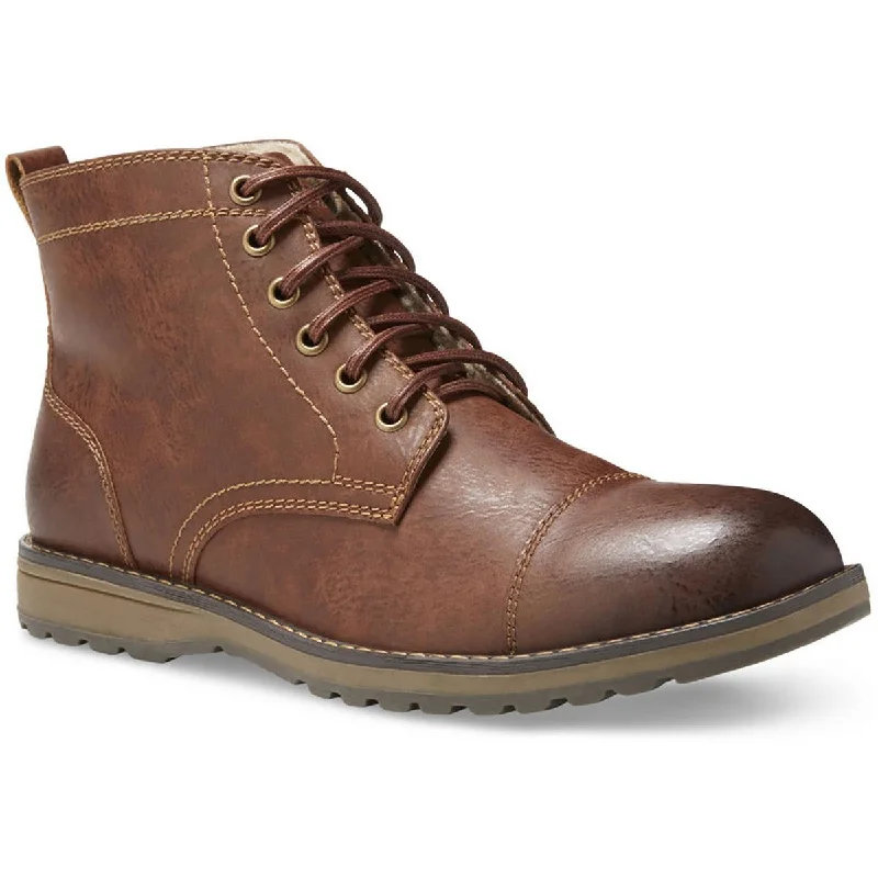 Eastland Mens Jason Chukka Lace-Up Ankle Boots Two - Tone Shoe Design  