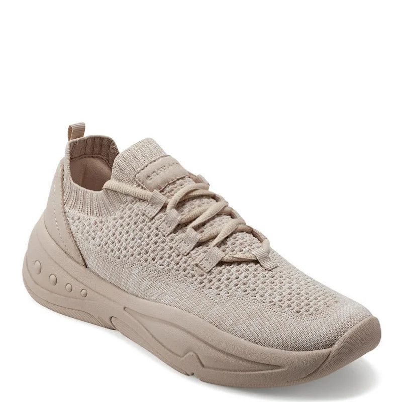Easy Spirit Womens Power 2 Walking Lace-up Athletic and Training Shoes Tassel Driving Shoe Look 