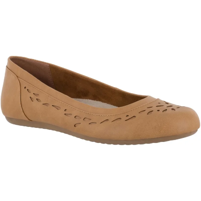 Easy Street Womens Bridget Slip On Dressy Moccasins Suede Desert Boot 