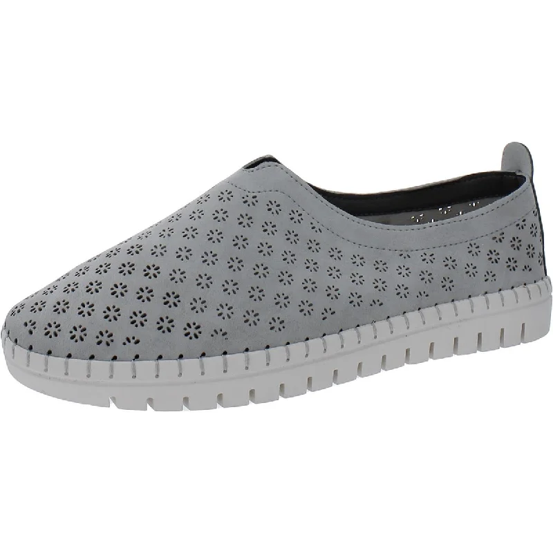 Easy Street Womens MARIO Faux Leather Casual And Fashion Sneakers Rubber - Sole Plimsoll Look Easy Street Womens MARIO Faux Leather Casual And Fashion Sneakers Rubber - Sole Plimsoll Look