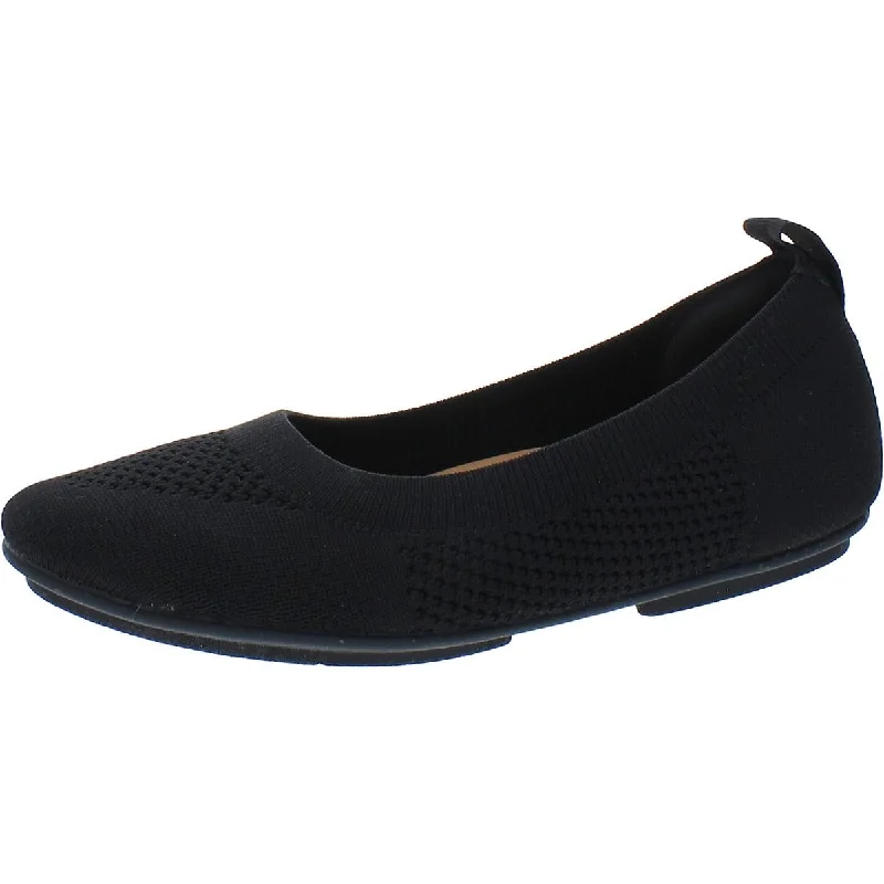 Fitflop Womens Allegro E01 Mesh Slip On Ballet Flats Zip - Up Boot Style  