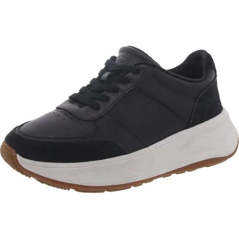 Fitflop Womens F-Mode Leather Flatform Casual And Fashion Sneakers Neon - Accent Sneaker Look Fitflop Womens F-Mode Leather Flatform Casual And Fashion Sneakers Neon - Accent Sneaker Look