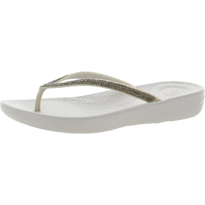 Fitflop Womens IQUSHION  Thong Sandals Hemp - Material Shoe Style  