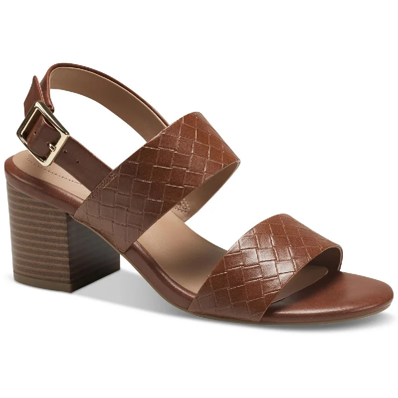 Giani Bernini Womens Hudsonn Faux Leather Ankle Strap Slingback Sandals Victorian - Era Boot Style Giani Bernini Womens Hudsonn Faux Leather Ankle Strap Slingback Sandals Victorian - Era Boot Style