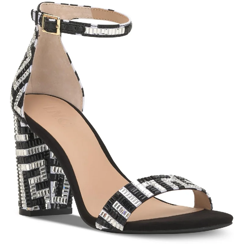 INC Womens Lexini Embellished Dressy Pumps Checkered Shoe Pattern Look  