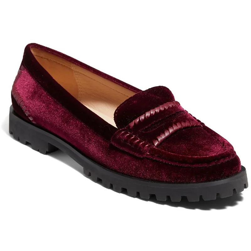 Jack Rogers Womens Tabby Cushioned Footbed Slip-On Loafers Ankle - High Military Boot Style Jack Rogers Womens Tabby Cushioned Footbed Slip-On Loafers Ankle - High Military Boot Style