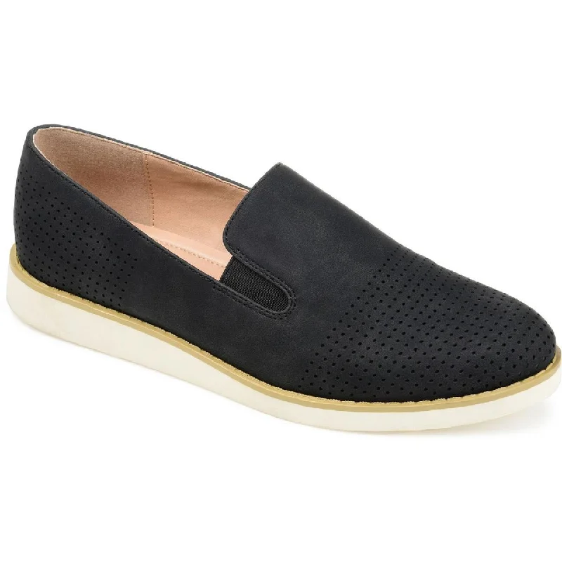 Journee Collection Womens Britza  Dressy Almond Toe Loafers Single - Buckle Monk Look  