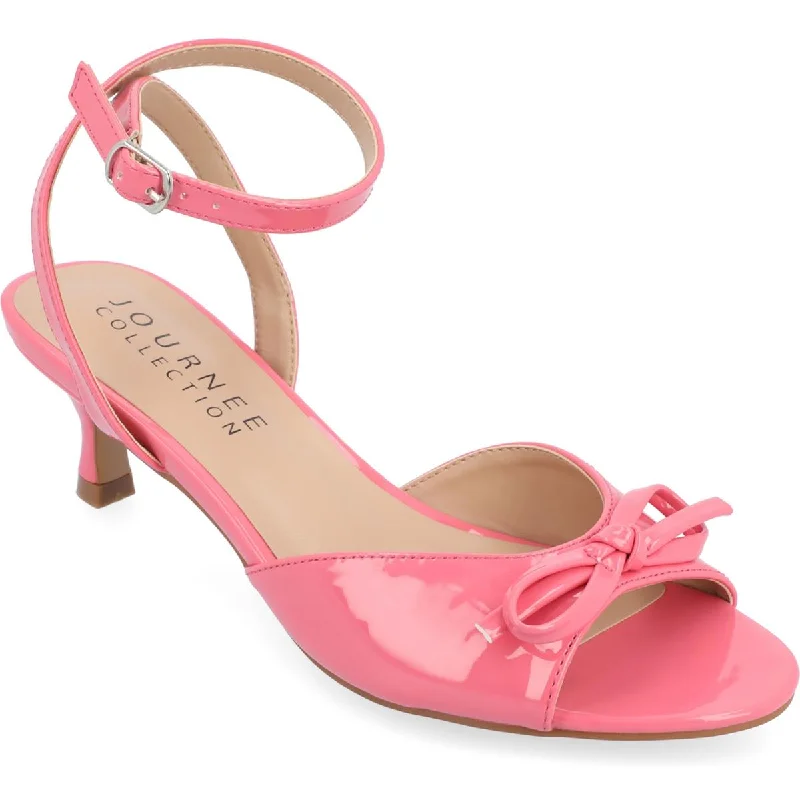 Journee Collection Womens Jennifer Patent Open Toe Ankle Strap Glow - in - the - Dark Shoe Design Journee Collection Womens Jennifer Patent Open Toe Ankle Strap Glow - in - the - Dark Shoe Design
