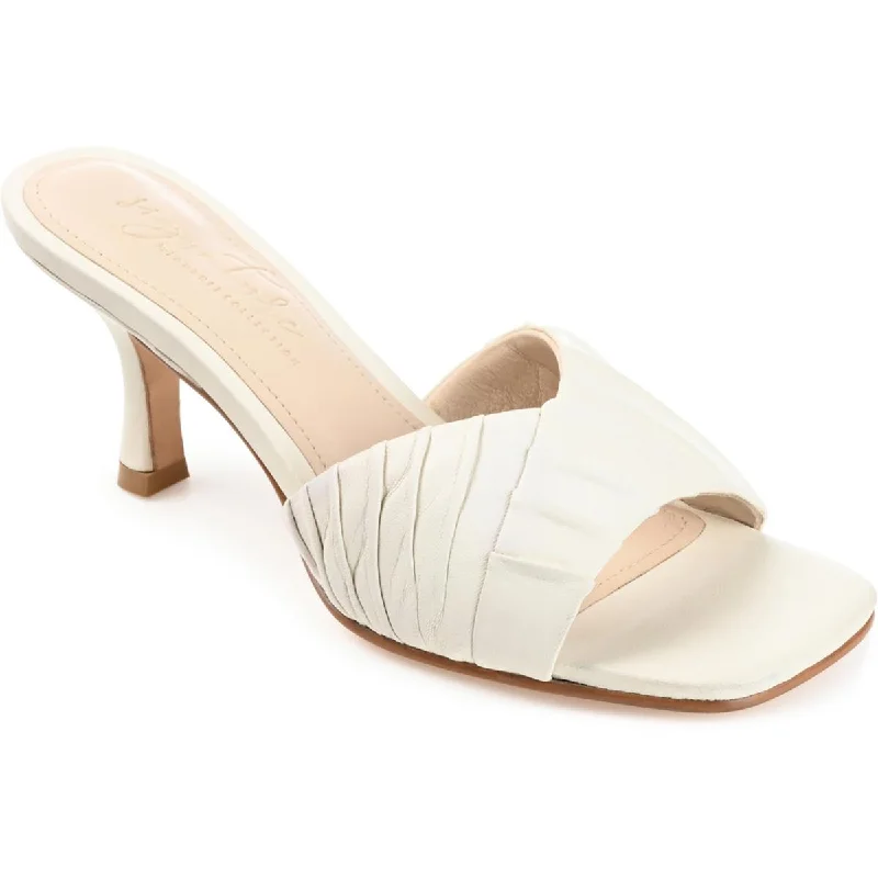 Journee Collection Womens Juliette Faux Leather Dressy Heels Patchwork Shoe Aesthetic Journee Collection Womens Juliette Faux Leather Dressy Heels Patchwork Shoe Aesthetic