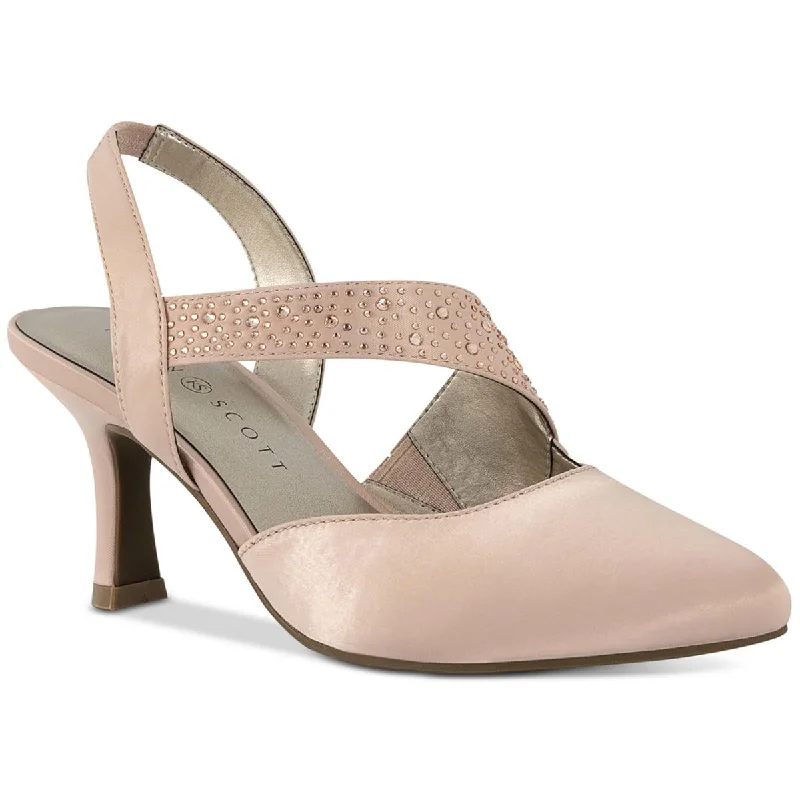 Karen Scott Womens Galindee Embellished Pumps Victorian - Era Boot Style  