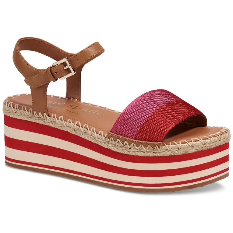 Kate Spade New York Womens Picnic Leather Ankle Strap Platform Sandals Brogue Oxford Aesthetic Kate Spade New York Womens Picnic Leather Ankle Strap Platform Sandals Brogue Oxford Aesthetic