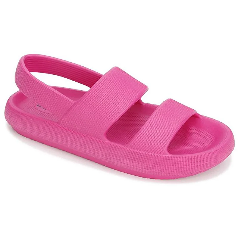 Kenneth Cole New York Womens Mello Eva Textured Ankle Slingback Sandals Inflatable Shoe Look Kenneth Cole New York Womens Mello Eva Textured Ankle Slingback Sandals Inflatable Shoe Look