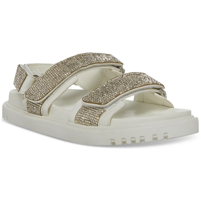 Madden Girl Womens Amore-r Dressy Warm Strappy Sandals Brogue Oxford Aesthetic 