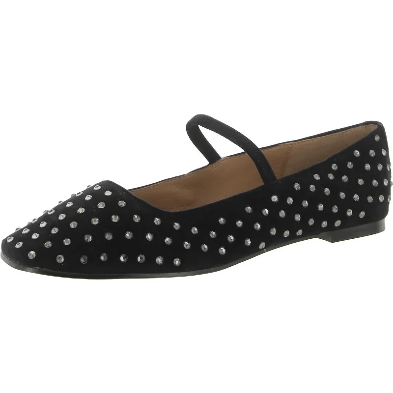 Madewell Womens Suede Slip-On Moccasins Upcycled Shoe Look  