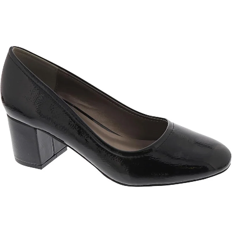 Masseys Womens Daphne Cushioned Footbed Slip On Pumps Memory - Foam Slipper Look  