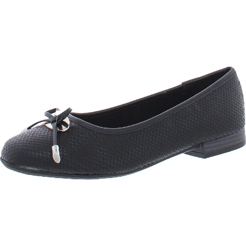 Nautica Womens Den Faux Leather Ballet Moccasins Leather Driving Shoe Style  