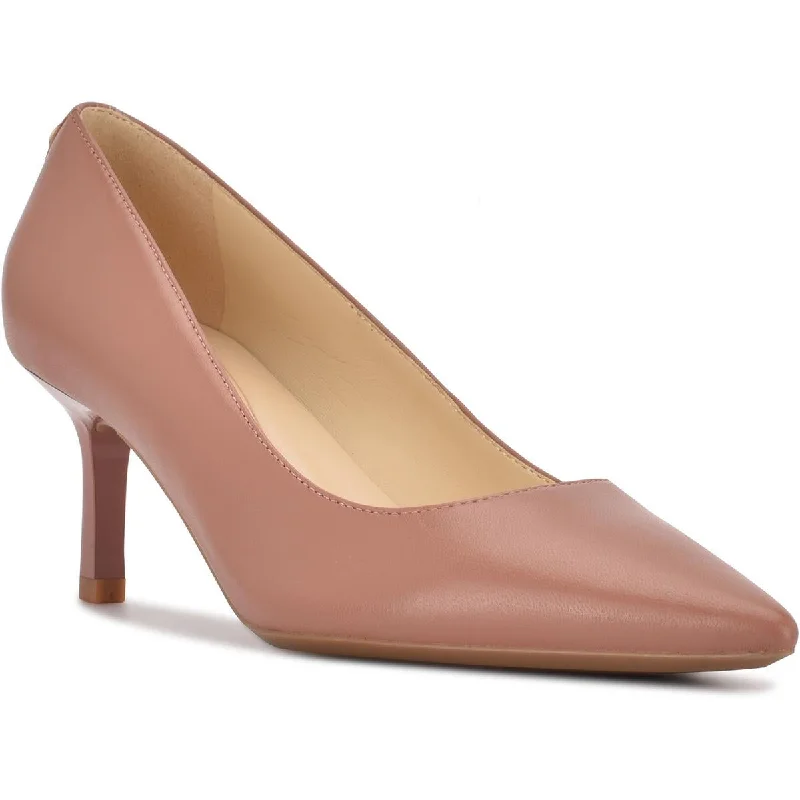 Nine West Womens Kuna Embellished Slip On Pumps Patchwork Shoe Aesthetic  
