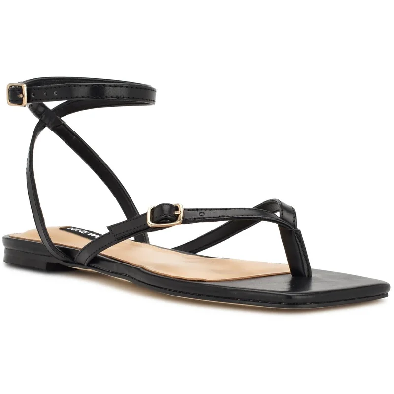 Nine West Womens NELSON3 Comfort Insole Gladiator Sandals Smart - Shoe Functionality Style Nine West Womens NELSON3 Comfort Insole Gladiator Sandals Smart - Shoe Functionality Style