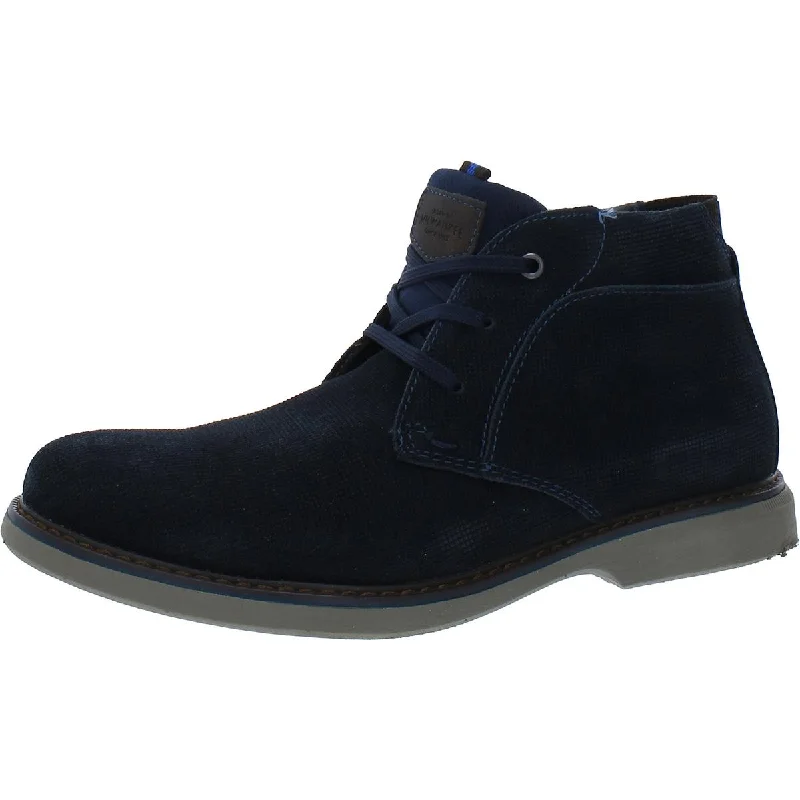 Nunn Bush Mens Otto Faux Leather Ankle Chukka Boots Smart - Shoe Functionality Style Nunn Bush Mens Otto Faux Leather Ankle Chukka Boots Smart - Shoe Functionality Style