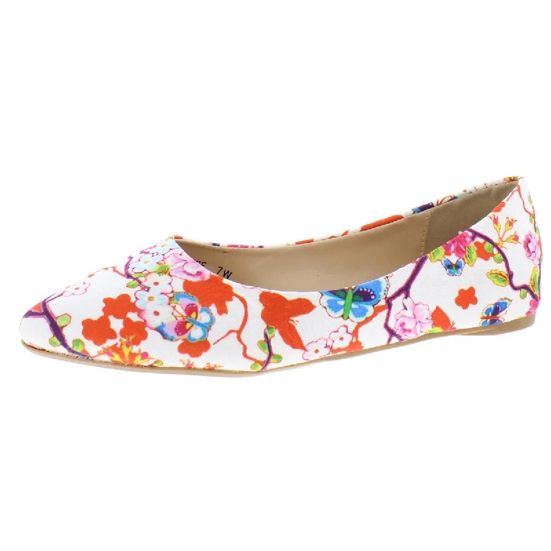 Penny Loves Kenny Womens Aaron SF Floral Slip On Ballet Flats Waterproof Hiking Boot Design Penny Loves Kenny Womens Aaron SF Floral Slip On Ballet Flats Waterproof Hiking Boot Design